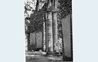 Détail d’une pile faible de la nef à la même époque