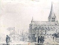 Enclos Saint-Martin-des-Champs vers 1780