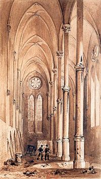 Abbaye de Saint-Martin-des-Champs. Réfectoire