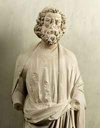Apôtre « à tête de philosophe » (Sainte-Chapelle de Paris)